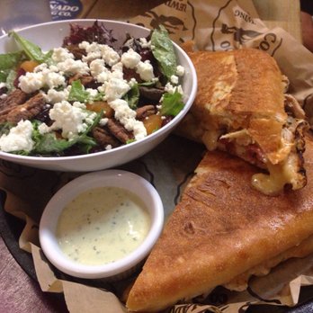 Coronado Brewing - Panini with side salad - Brewpubs Near Me - San Diego, California Coronado Brewing - Panini with side salad - Brewpubs Near Me - San Diego, California