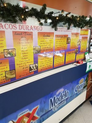 Menu photo 2 Tacos Durango Austin, TX