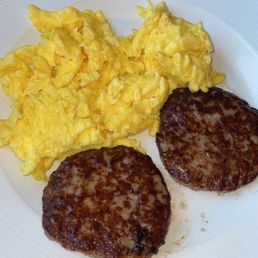 2 Eggs with Sausage Patty 2 Eggs with Sausage Patty