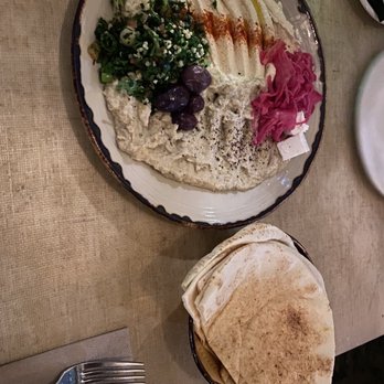 Nuba in Yaletown - First part of the vegetarian feast. So good. - Lebanese Near Me - Vancouver, British Columbia Nuba in Yaletown - First part of the vegetarian feast. So good. - Lebanese Near Me - Vancouver, British Columbia