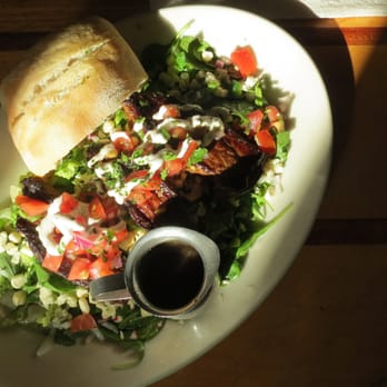 Eats - Tri Tip Beef Salad with balsamic vinaigrette dressing. - American Near Me - San Francisco, California Eats - Tri Tip Beef Salad with balsamic vinaigrette dressing. - American Near Me - San Francisco, California