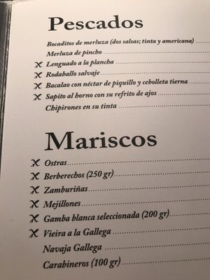 Menu photo 2 A'Trapallada Madrid, M