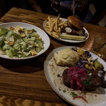 High Horse Saloon - Cattleman's Caesar, On the range burger, saloon steak - American Near Me - Fullerton, California High Horse Saloon - Cattleman's Caesar, On the range burger, saloon steak - American Near Me - Fullerton, California