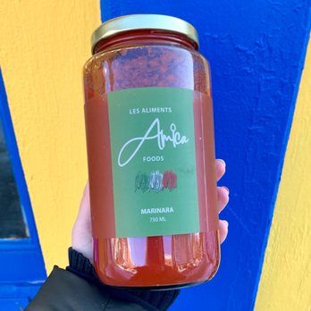 Les Aliments Amica - Marinara sauce - Coffee & Tea Near Me - Montreal, Quebec Les Aliments Amica - Marinara sauce - Coffee & Tea Near Me - Montreal, Quebec