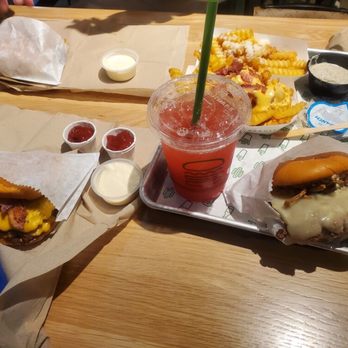 Shake Shack Brea - Shack-made Lemonade Bacon Cheese Fries Bacon Cheeseburger ShackBurger - Burgers Near Me - Brea, California