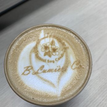 Arbour Coffee - Customized latte with business logo - Coffee & Tea Near Me