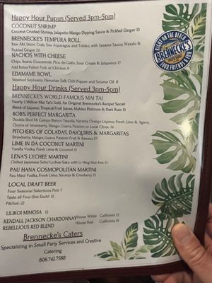Menu photo 3 Brennecke's Beach Broiler Koloa, HI Menu photo 3 Brennecke's Beach Broiler Koloa, HI