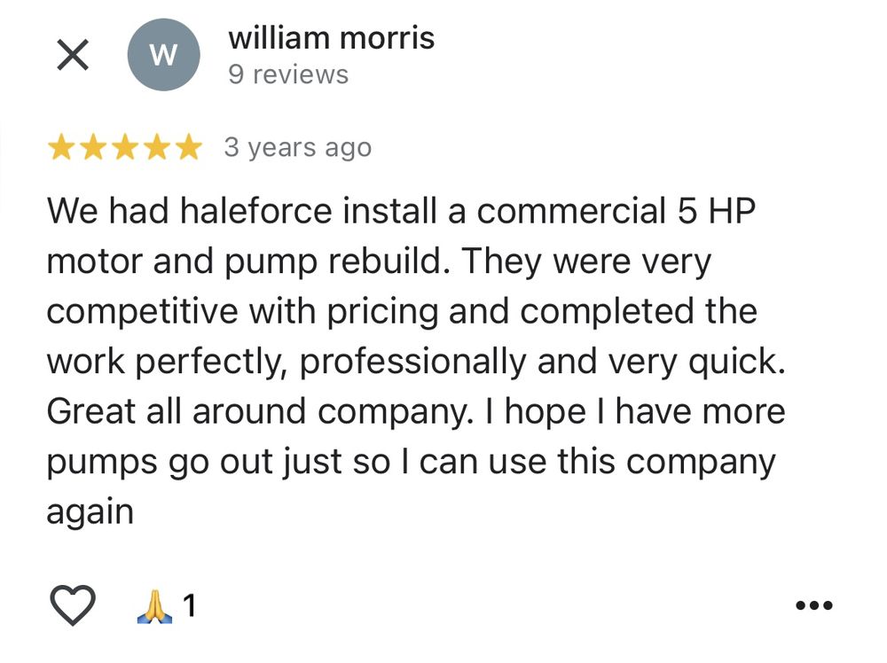 Slide of Haleforce Services