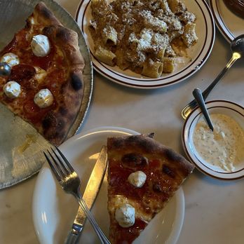 Tiny Champions - rigatoni, beef and pork bolognese, parmesan.... / fancy ranch... / salami picante pizza... - Pizza Near Me - Houston, Texas