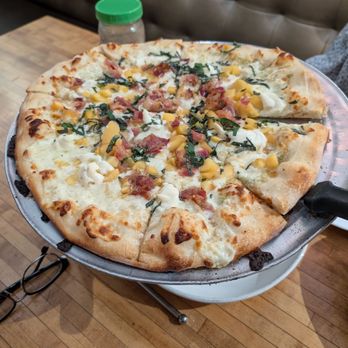 Hideaway House - Roasted peach caramelized pancetta - Pizza Near Me - Sedona, Arizona Hideaway House - Roasted peach caramelized pancetta - Pizza Near Me - Sedona, Arizona