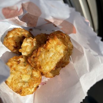 Dunkin' - a person holding a basket of fried food - Coffee & Tea Near Me - Fayetteville, North Carolina Dunkin' - a person holding a basket of fried food - Coffee & Tea Near Me - Fayetteville, North Carolina