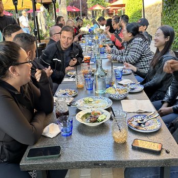 Pineapple Thai - Motorcycle riders breaking bread together 3 - Thai Near Me - Cupertino, California Pineapple Thai - Motorcycle riders breaking bread together 3 - Thai Near Me - Cupertino, California