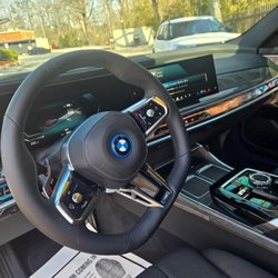 Bright Car Wash - Interior cleaning with a flat finish .