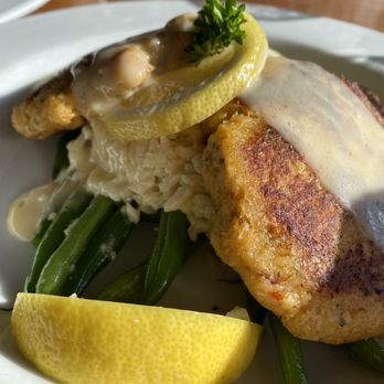 Firefish Grill - Crab cake entre - New American Near Me - Santa Cruz, California Firefish Grill - Crab cake entre - New American Near Me - Santa Cruz, California