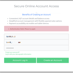 West Dermatology -Carlsbad - Login failure that keeps happening at West Dermatology.
