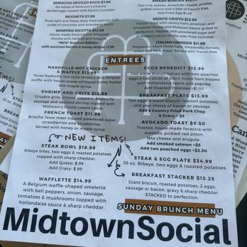 Midtown Social - Brunch Menu - Salad Near Me - Cookeville, Tennessee Midtown Social - Brunch Menu - Salad Near Me - Cookeville, Tennessee