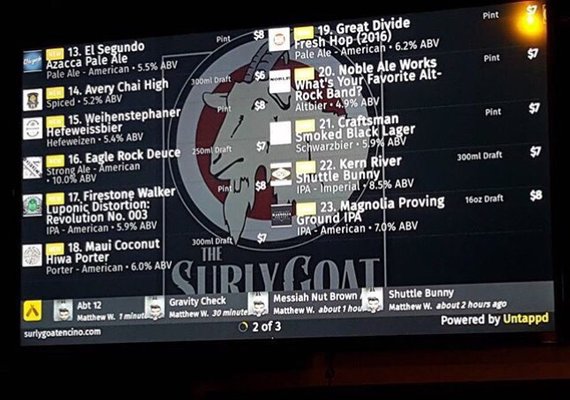 Menu photo 6 The Surly Goat Encino, CA Menu photo 6 The Surly Goat Encino, CA