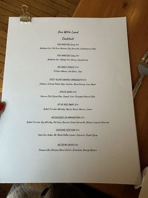 Menu photo 3 One With Land Pine Bush, NY Menu photo 3 One With Land Pine Bush, NY