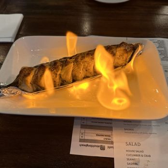 @Sushi - Baked Salmon Roll - Sushi Bars Near Me - Long Beach, California @Sushi - Baked Salmon Roll - Sushi Bars Near Me - Long Beach, California