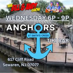 Anchors Tiki Bar - @anchorstikibar Billandandyshow.com