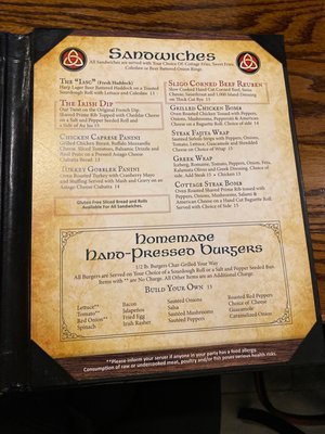 Menu photo 5 Irish Cottage Restaurant and Pub Methuen, MA