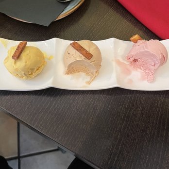Oyo - Mango, Coffee and Strawberry ice cream. - Latin American Near Me - Pleasanton, California Oyo - Mango, Coffee and Strawberry ice cream. - Latin American Near Me - Pleasanton, California