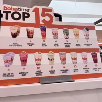 It's Boba Time - Arcadia - Menu - Bubble Tea Near Me - Arcadia, California