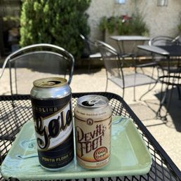 Carolina Gold beer and Devils Foot Root beer were refreshing on a hot June day. Carolina Gold beer and Devils Foot Root beer were refreshing on a hot June day.