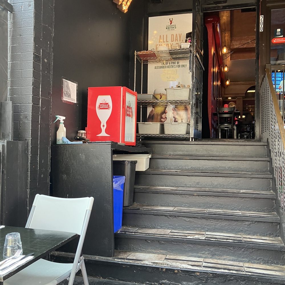 Pancho y Emiliano - the entrance to a restaurant - Mexican Near Me - Toronto, Ontario