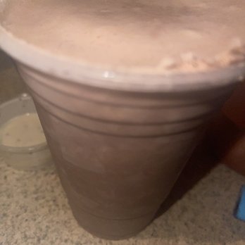 Flipside - Chocolate strawberry milkshake - Burgers Near Me - Oakland, California Flipside - Chocolate strawberry milkshake - Burgers Near Me - Oakland, California