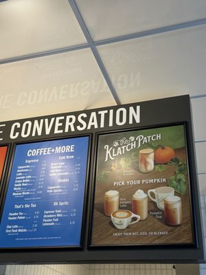 Menu photo 1 Klatch Coffee Lake Forest, CA Menu photo 1 Klatch Coffee Lake Forest, CA