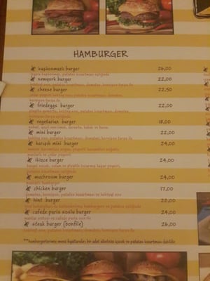 Menu photo 1 1A Burger Istanbul, 34