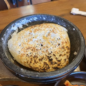 Pyeong Chang Tofu - Scorched rice (comes with the soup) - Korean Near Me - Berkeley, California Pyeong Chang Tofu - Scorched rice (comes with the soup) - Korean Near Me - Berkeley, California