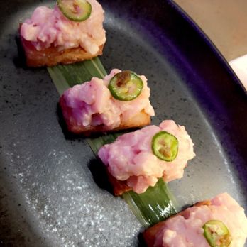 Blackbird Modern Asian - Truffle Salmon Crispy Rice - Bars Near Me - Jupiter, Florida Blackbird Modern Asian - Truffle Salmon Crispy Rice - Bars Near Me - Jupiter, Florida