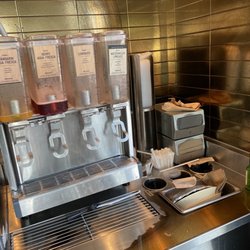Chipotle Mexican Grill - Empty drink station
