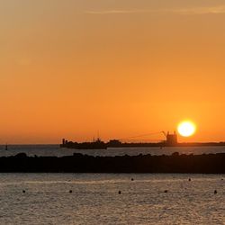 Playa Dorada - The view at sunset