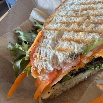 Simon's Marketplace - Avocado, cheddar, carrots, lettuce, tomato on whole grain - Breakfast & Brunch Near Me - Chester, Connecticut Simon's Marketplace - Avocado, cheddar, carrots, lettuce, tomato on whole grain - Breakfast & Brunch Near Me - Chester, Connecticut
