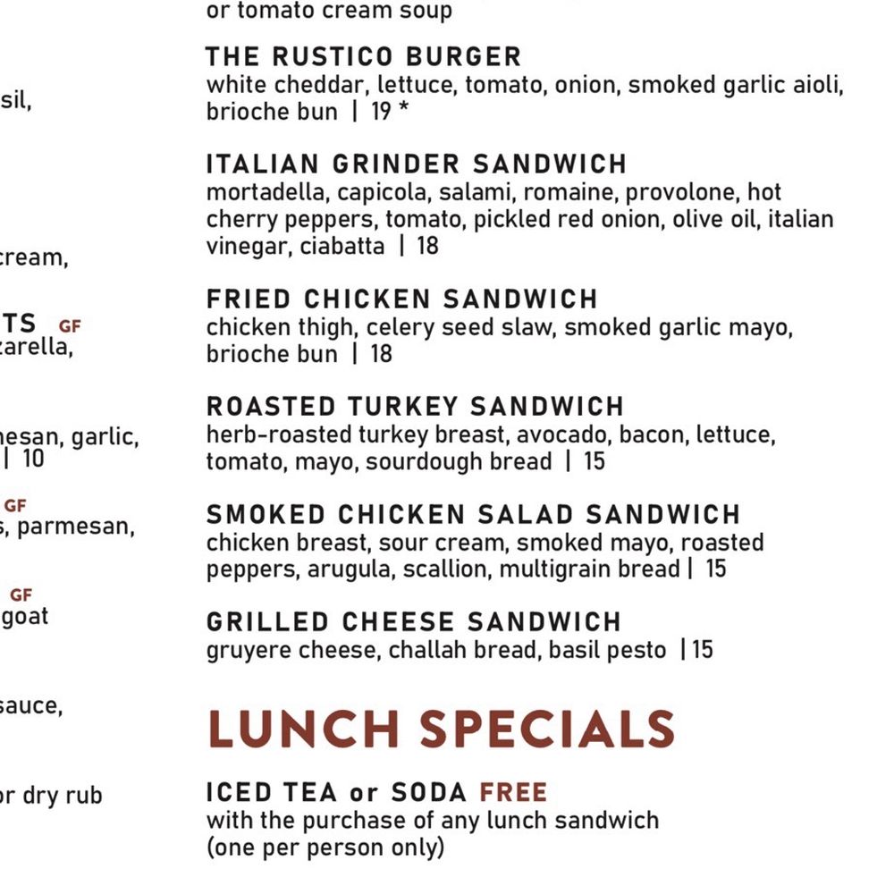 Rustico - Where's the Smoked Mayo - doesn't exist. - New American Near Me - Alexandria, Virginia Rustico - Where's the Smoked Mayo - doesn't exist. - New American Near Me - Alexandria, Virginia