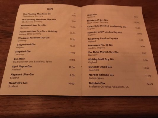 Menu photo 4 Bar The Flushing Meadows Munich, BY Menu photo 4 Bar The Flushing Meadows Munich, BY