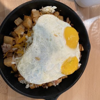 The Jagged Fork - Meat lovers skillet I think - Breakfast & Brunch Near Me - Grosse Pointe, Michigan The Jagged Fork - Meat lovers skillet I think - Breakfast & Brunch Near Me - Grosse Pointe, Michigan