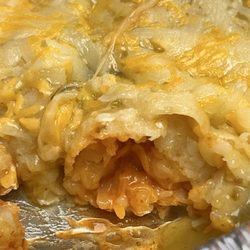 El Paisa Mexican Food - 2 - Cheese Enchiladas that weren't completely heated all the way through.