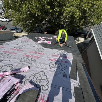 CL & V Home Improvement - Installing shingles - General Contractors Near Me - Babylon, New York