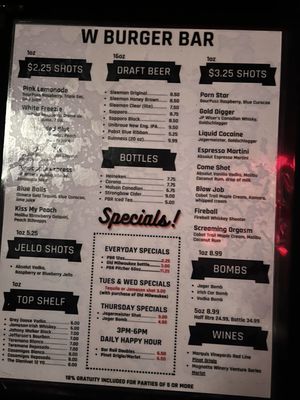 W Burger Bar by null