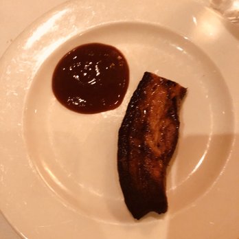 Benjamin Steakhouse - Sizzling Canadian Bacon - Steakhouses Near Me - White Plains, New York