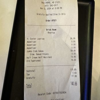 Angie's Seafood - Receipt - Seafood Near Me - Baltimore, Maryland Angie's Seafood - Receipt - Seafood Near Me - Baltimore, Maryland
