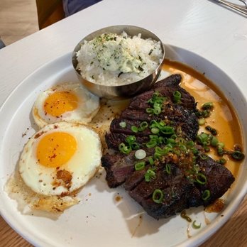 ANJU - Grilled galbi with eggs and rice - Korean Near Me - Washington, DC, District of Columbia