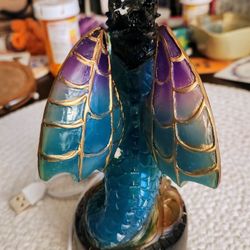 Crystals By Kellie - The lighted dragon I brought