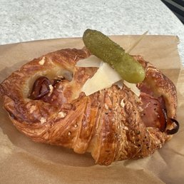 Ham and cheese croissant Ham and cheese croissant