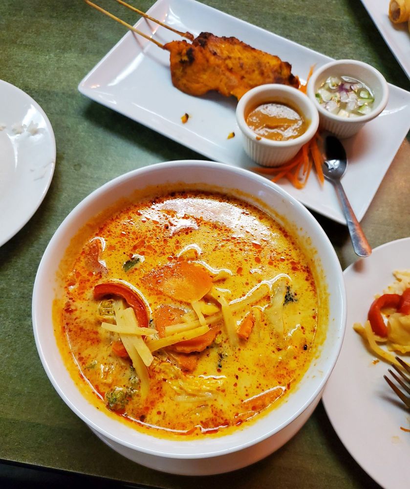 Food from Rassame's Thai Cuisine