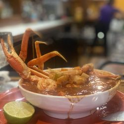 Rancho Chico Stuart - Seafood soup, incredible.